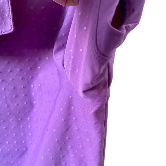 Nike Pro Golf Tour Performance Dri-Fit Short Sleeve Dotted Polo Size S - Picture 6 of 7